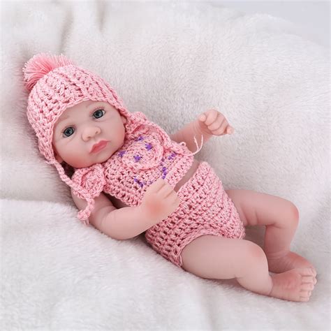 miniature reborn|silicone realistic baby dolls tiny.